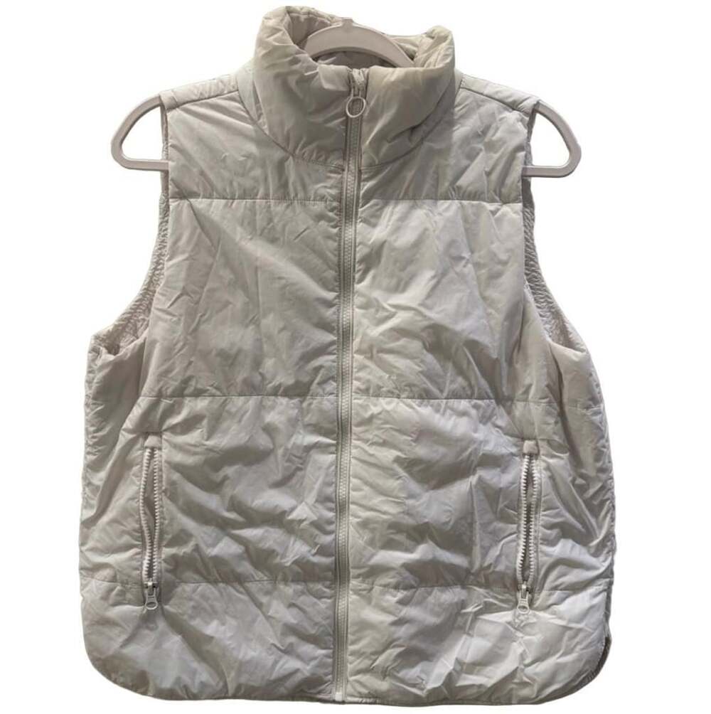 Vuori Puffer Vest Size XL White Polyamide